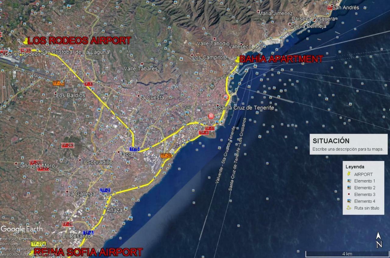 Apartamento Vacacional Con Vistas Al Mar 산타크루스데 테네리페 외부 사진